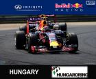 Daniil Kvyat - Red Bull - Grand Prix Węgier 2015,, drugie miejsce