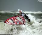 Windsurfing wave