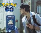 Gracz Pokémon GO wykrywa, że Pokémon został zaatakowany przez nieznanego agresora, który jest blisko i spróbuj go zlokalizować