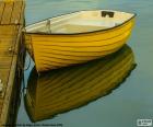Żółta łódź