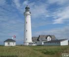 Latarni morskiej Hirtshals, Dania