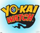 Logo Yo-kai Watch japońskiego anime, który opowiada o życiu Nathana, 11-letni chłopiec