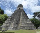 Świątynia I Tikal w Gwatemali