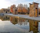 Świątynia Debod, prawdziwej egipskiej pomnik nagrobny znajduje się w centrum Madrytu