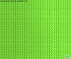LEGO Zielona płytka konstrukcyjna
