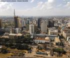 Nairobi – stolica i największe miasto Kenii. Miasto jest położone na brzegu rzeki Nairobi