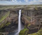 Wodospad Háifoss, Islandia