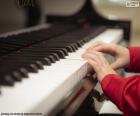 Gra na fortepianie