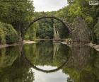 Most Diabła Rakotzbrucke, Niemcy