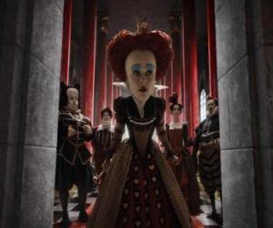 Układanka Red Queen (Helena Bonham Carter) jest despotyczny władca Underworld.