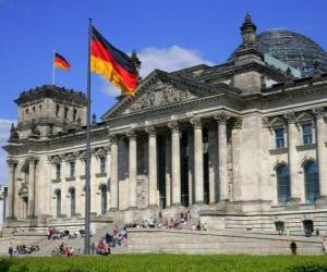 Układanka Reichstag, Frankfurt, Niemcy