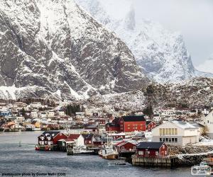 Układanka Reine, Norwegia