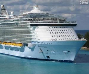 Układanka Rejs Oasis of the Seas, największy na świecie