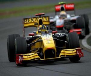 Układanka Robert Kubica - Renault - Melbourne 2010