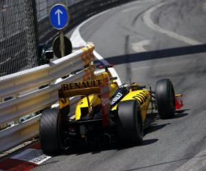 Układanka Robert Kubica - Renault - Monte-Carlo 2010