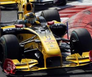 Układanka Robert Kubica - Renault - Monza 2010