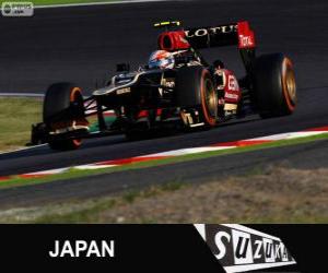 Układanka Romain Grosjean - Lotos - Grand Prix Japonii 2013, 3 sklasyfikowane