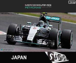 Układanka Rosberg, G. P. Japonia 2015