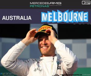 Układanka Rosberg G.P Australia 2016