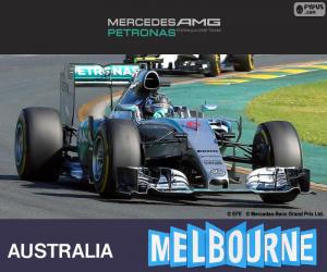 Układanka Rosberg G.P Australii 2015