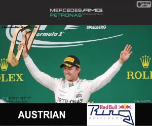 Układanka Rosberg G.P. Austrii 2015