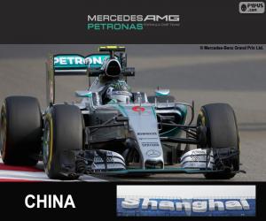Układanka Rosberg G.P Chin 2015