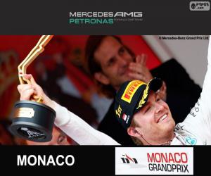 Układanka Rosberg GP Monako 2015