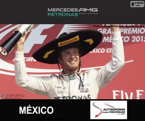 Układanka Rosberg Grand Prix Meksyku 2015