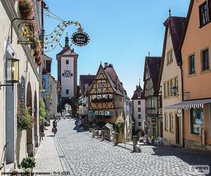 Układanka Rothenburg, Niemcy