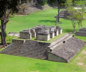 Układanka Ruiny majański Copán, Hondurasu