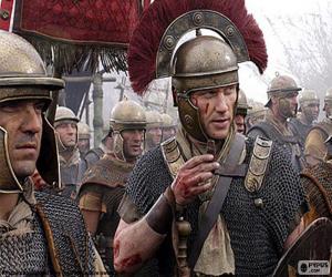 Układanka Rzymscy żołnierze