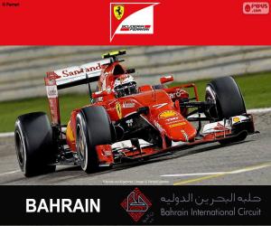 Układanka Räikkönen GP Bahrajnu 2015