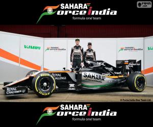 Układanka Sahara Force India F1 2016