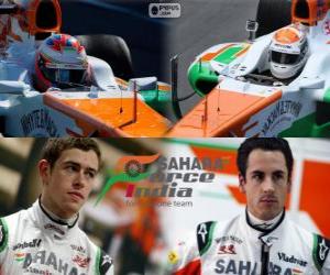 Układanka Sahara Force India F1 Team 2013