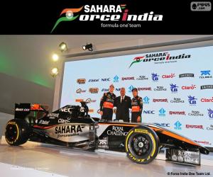 Układanka Sahara Force India F1 team 2015