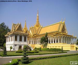 Układanka Sali tronowej, Kambodża