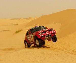 Układanka Samochód Dakar