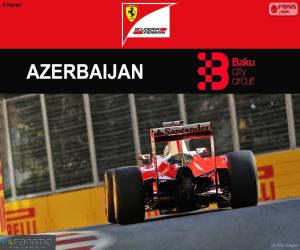 Układanka Samochód S.Vettel, Grand Prix Europy 2016