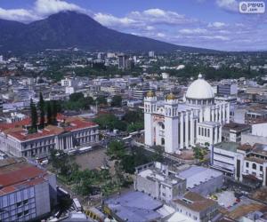 Układanka San Salvador, El Salvador