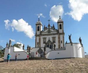 Układanka Sanktuarium Bom Jesus de Matosinhos, Brazylia