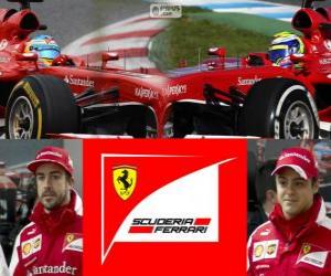 Układanka Scuderia Ferrari 2013