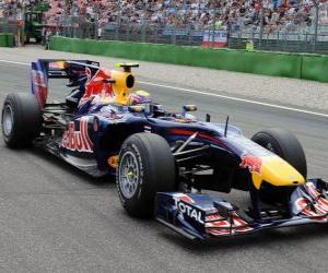 Układanka Sebastian Vettel - Red Bull - Hockenheimring 2.010