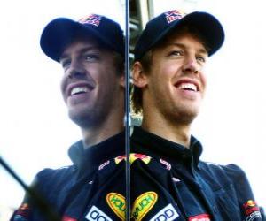 Układanka Sebastian Vettel - Red Bull - Grand Prix Węgier 2010
