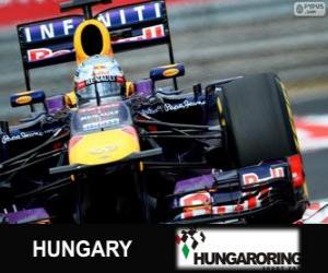 Układanka Sebastian Vettel - Red Bull - Grand Prix Węgier 2013, 3 sklasyfikowane