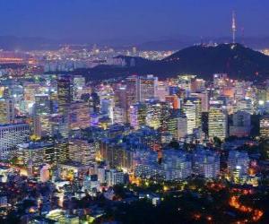 Układanka Seoul, Korea Południowa