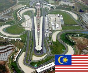 Układanka Sepang International Circuit - Malezja -