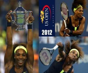 Układanka Serena Williams 2012 US Open Champion