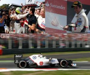 Układanka Sergio Pérez - Sauber - Grand Prix Włoch 2012, 2ga sklasyfikowane