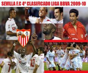 Układanka Sevilla FC 4 Liga BBVA niejawne 2009-2010
