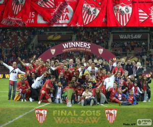 Układanka Sevilla, mistrz ligi Europa 2014-2015